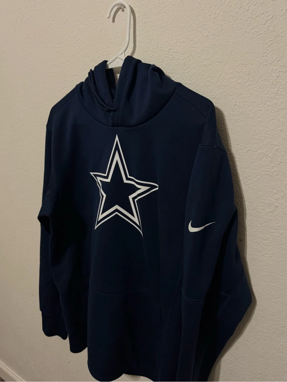 Nike Dallas Cowboy Navy Blue Dri-FIT Hoodie